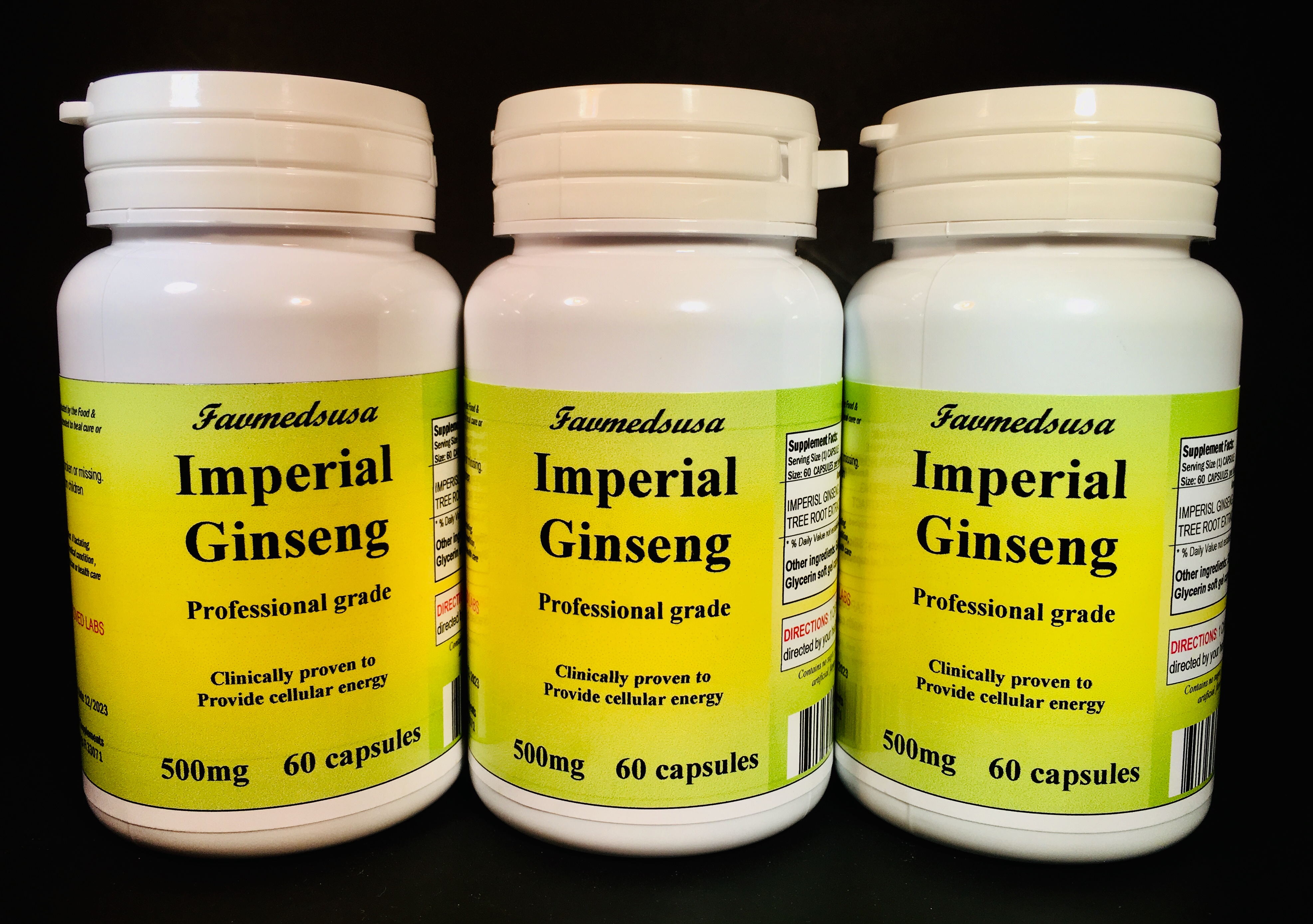 Imperial Ginseng + Saw Palmetto - 180 (3x60) capsules